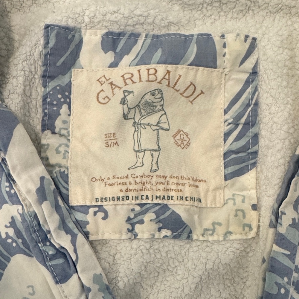 California Cowboy Garibaldi Robe - Picture 2 of 3